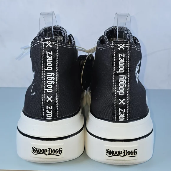 Sketchers x Snoop DoggSnoop One Doggy Bones High Top Canvas Sneakers NWT